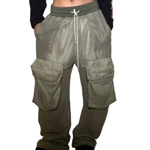 Off-White Breathable Mesh Cargo Pants